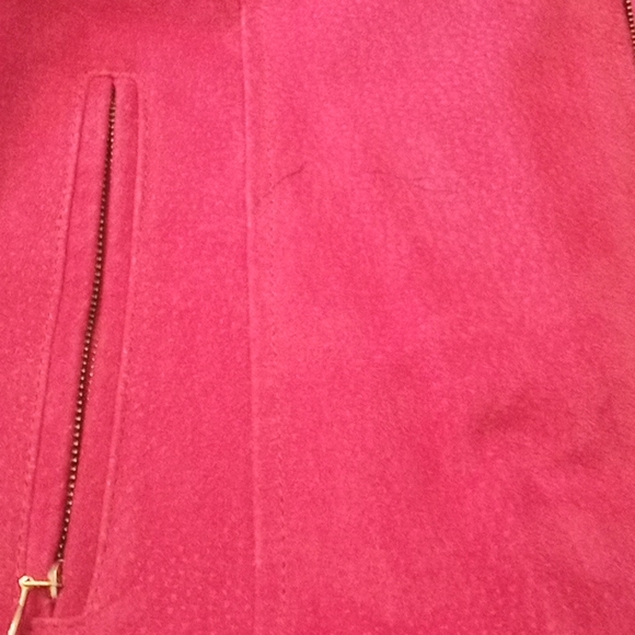 NWT🎁FREE GIFT INCLUDED 🎁Suede Fur Winter Jacket w/ Fur Cuffs & Lining - Picture 15 of 16